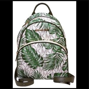 Michael Kors Limited Edition Palm Tree Backpack